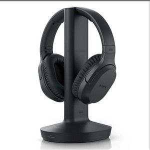 Sony WH-RF400 Black Wireless Over-Ear Home Theater Headphones New in Box/Tested